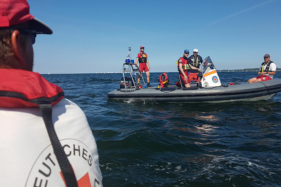 Wasserwacht im Einsatz