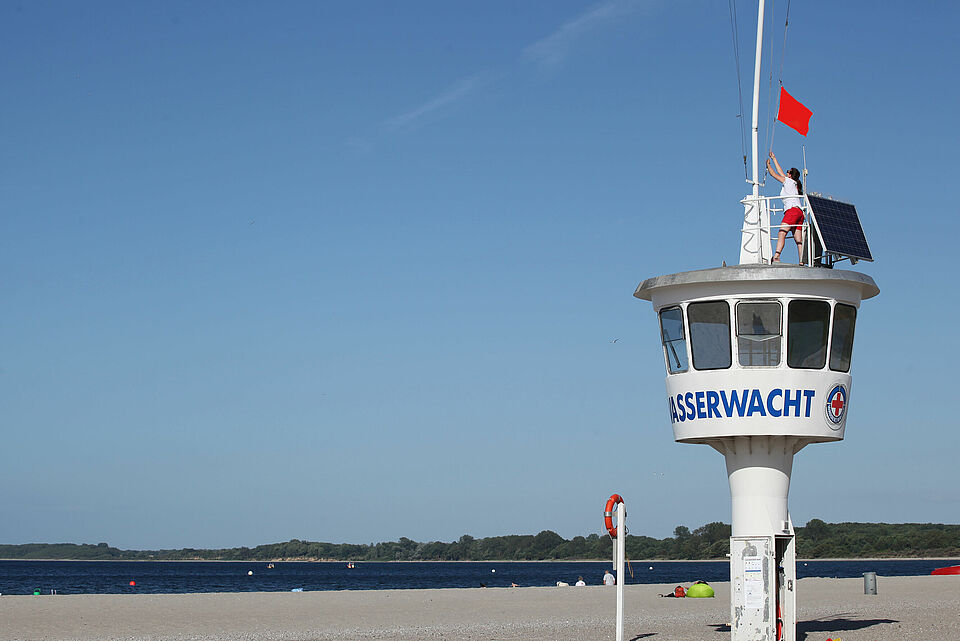 Wasserwachtturm am Priwall